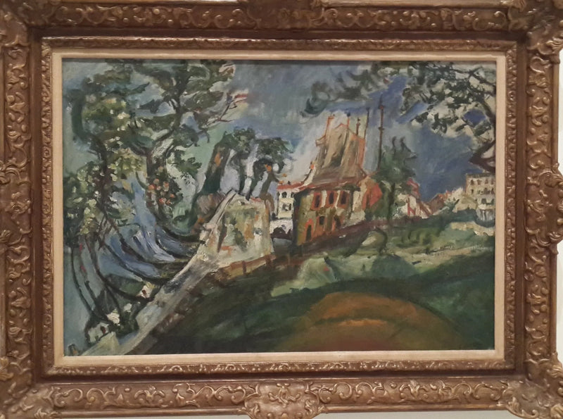 Paesaggio di Montmartre - Chaim Soutine