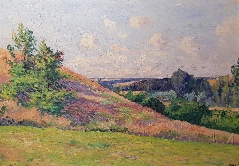 Paesaggio della Normandia, Bazincourt - Maximilien Luce