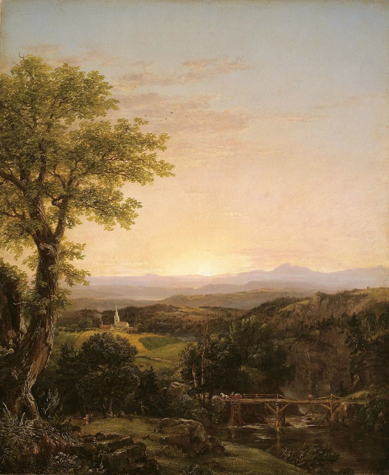 Paesaggio del New England - Thomas Cole