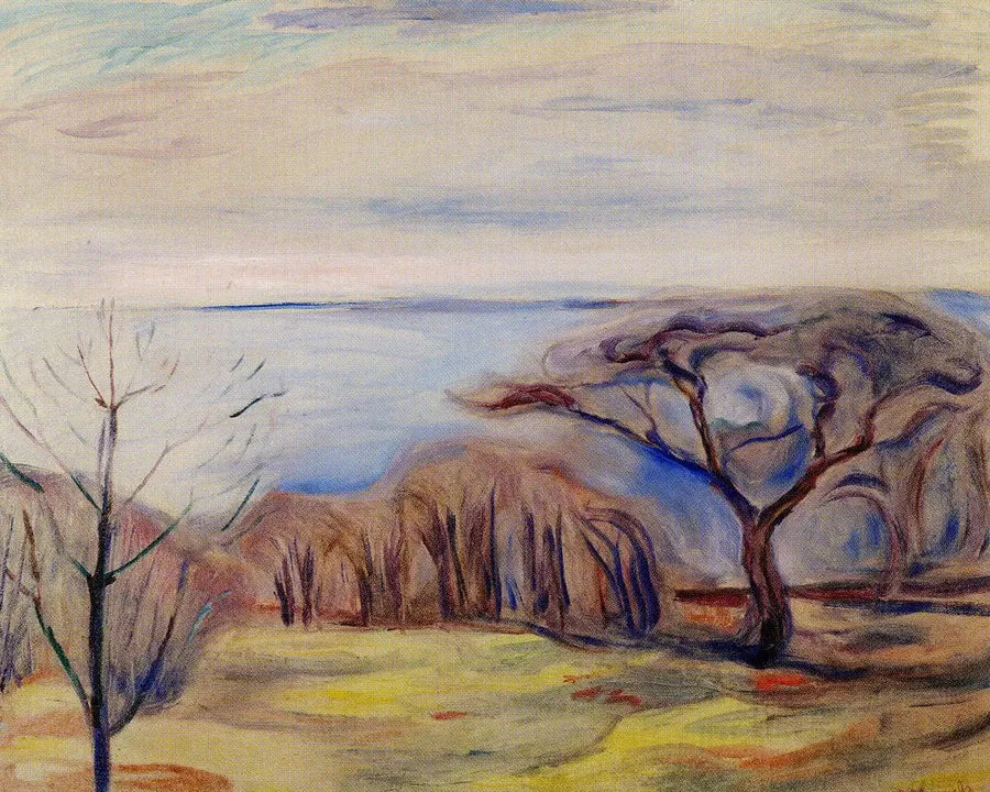 Paesaggio di primavera - Edvard Munch