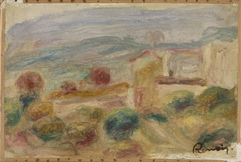 Paesaggio di Provenza - Pierre-Auguste Renoir