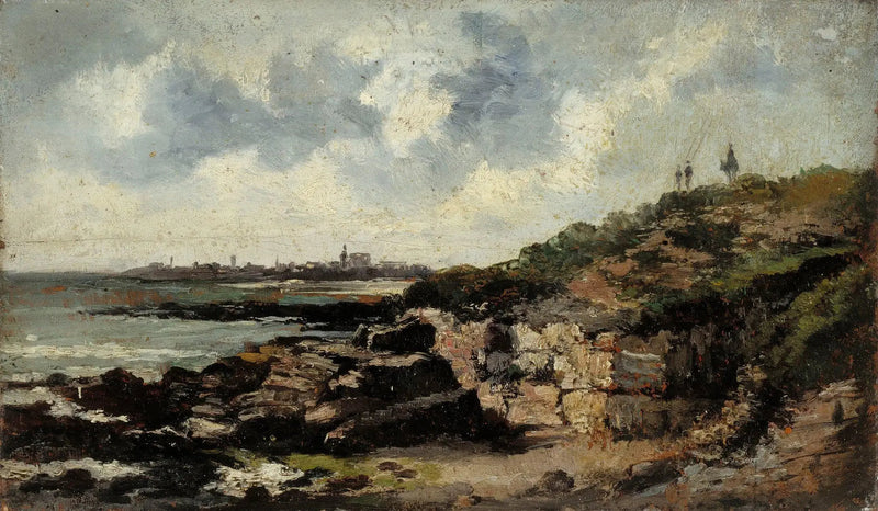 Paesaggio di riva, Le Havre - Eugène Boudin