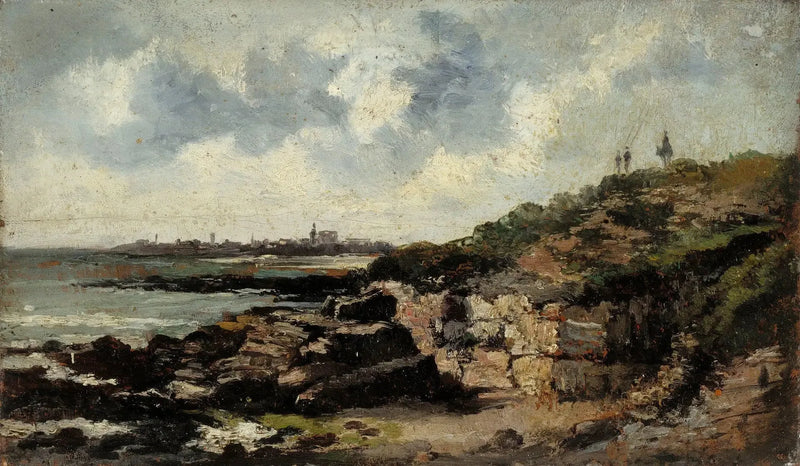 Paesaggio di riva, Le Havre - Eugène Boudin