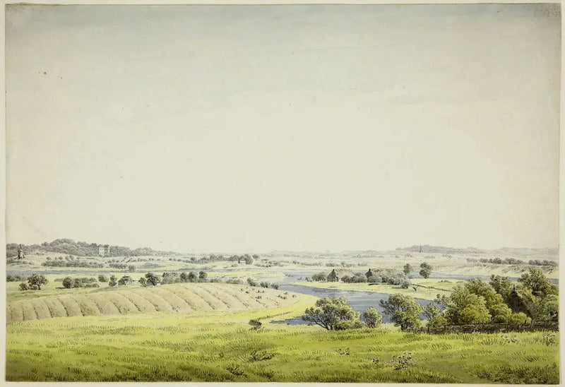 Paesaggio di Rügen vicino a Putbus - Caspar David Friedrich
