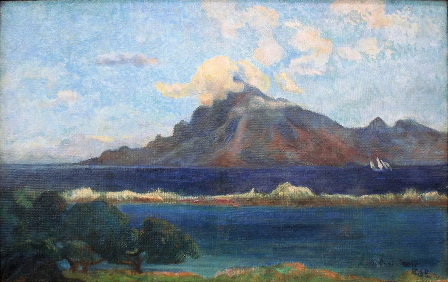 Paesaggio di Te Vaa - Paul Gauguin