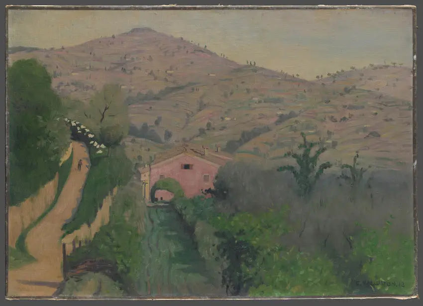 Paysage des environs de Pérouse - Félix Vallotton - Alpha Reproduction