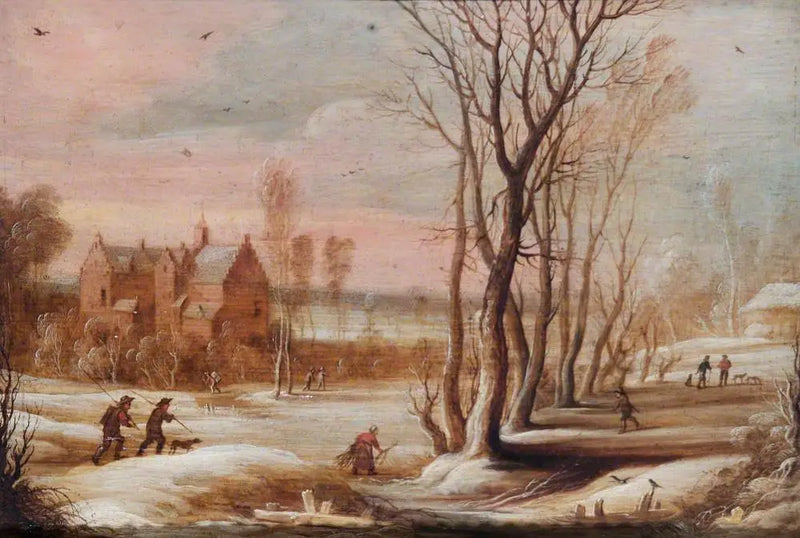 Paesaggio invernale - David Teniers il Giovane