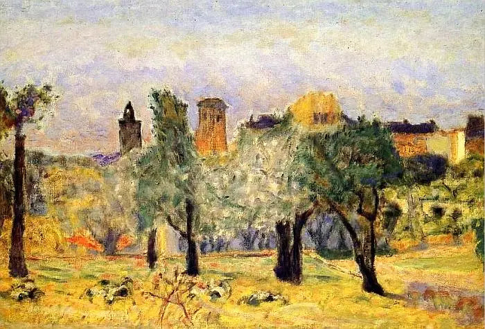 Paesaggio del Cannet - Pierre Bonnard
