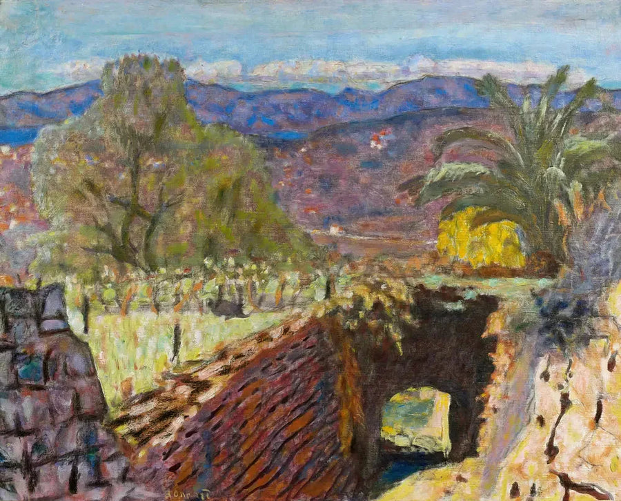 Paesaggio del Midi con tempo di mistral - Pierre Bonnard