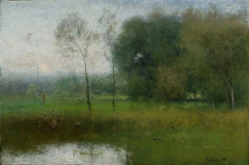 Paesaggio del New Jersey - George Inness