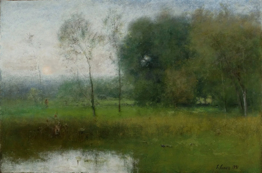 Paesaggio del New Jersey - George Inness