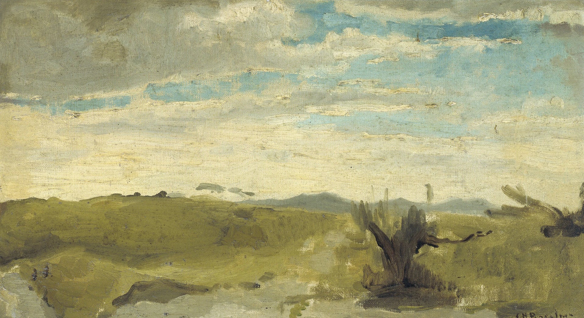 Paysage de dunes à Dekkersduin, La Haye - George Hendrik Breitner