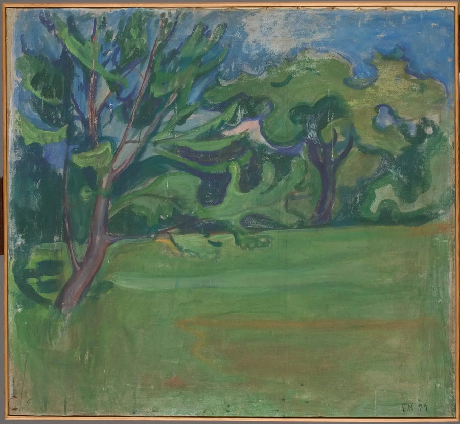 Paesaggio - Edvard Munch