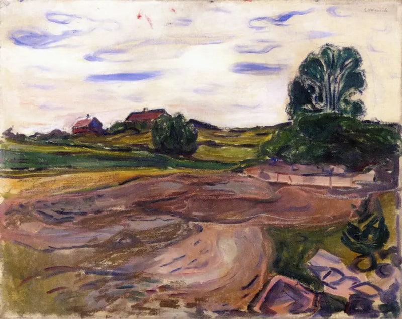 Paesaggio - Edvard Munch