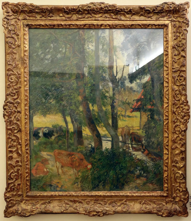 Paesaggio in Normandia - Paul Gauguin