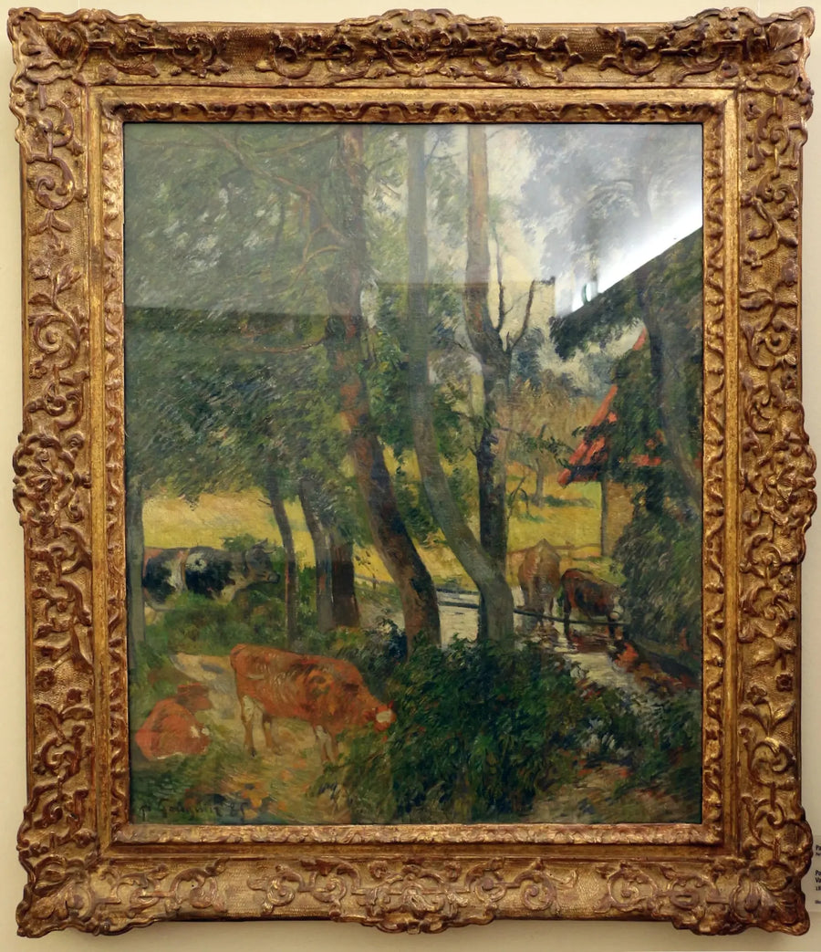 Paesaggio in Normandia - Paul Gauguin