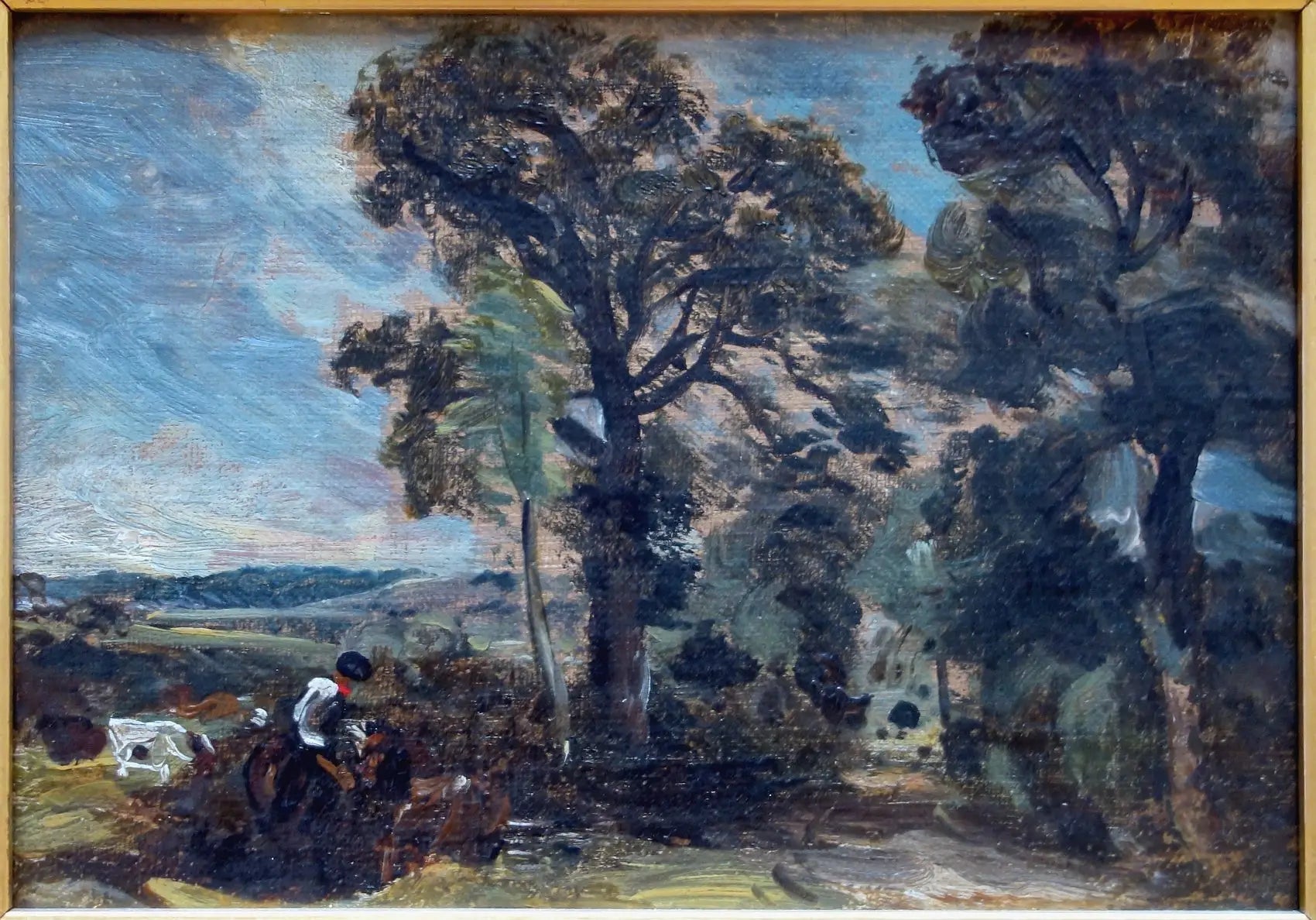 Paysage esquisse - John Constable - Alpha Reproduction