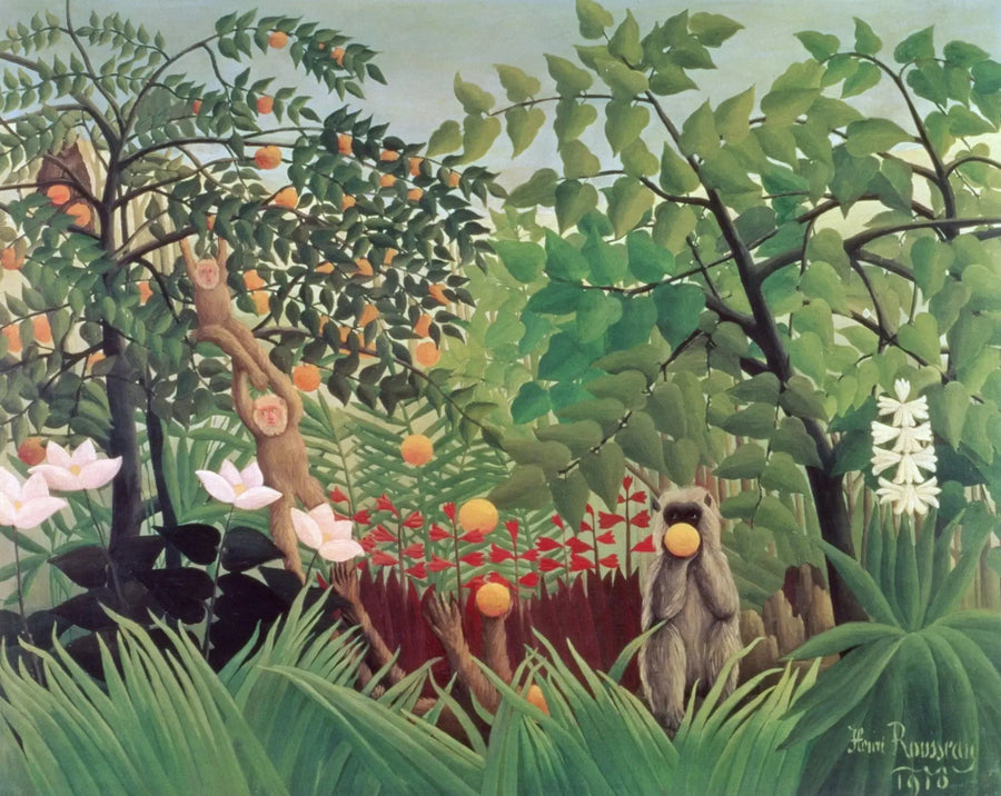 Paesaggio esotico - Henri Rousseau