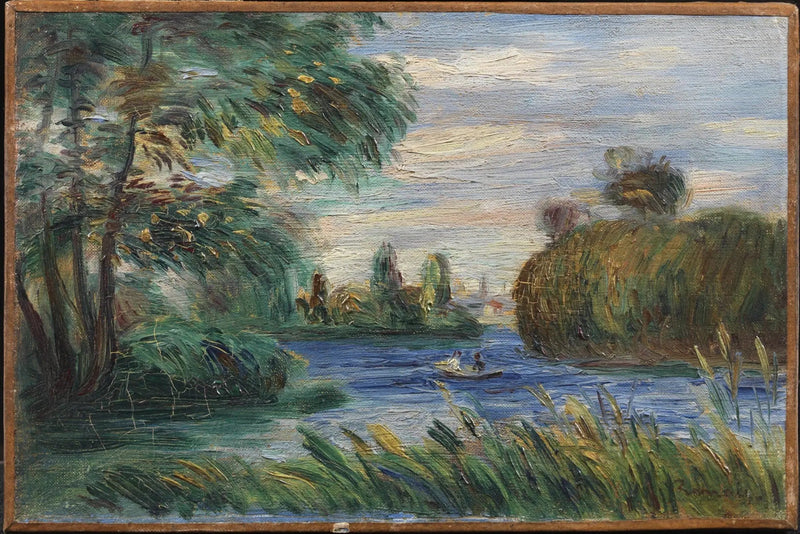 Paesaggio fluviale - Pierre-Auguste Renoir