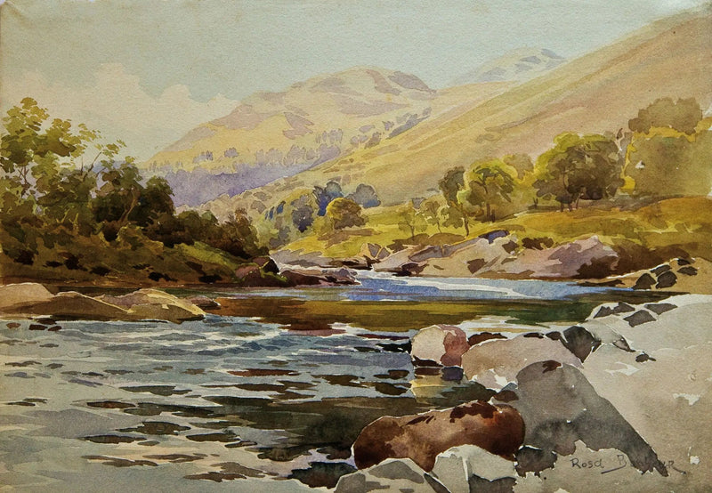 Paesaggio fluviale - Rosa Bonheur