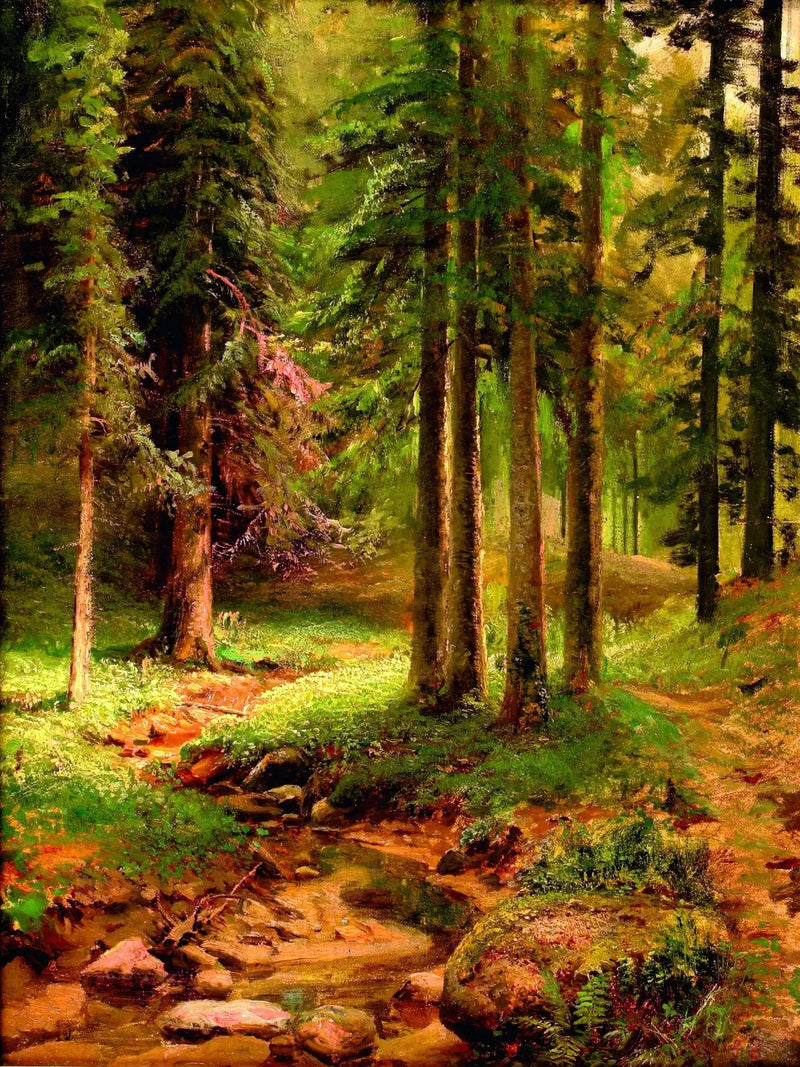 Paesaggio forestale - Ivan Chichkine