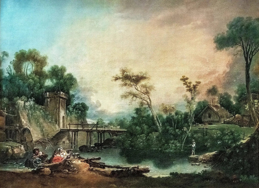 Paesaggio - François Boucher