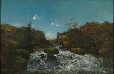 Paesaggio - Gustave Courbet