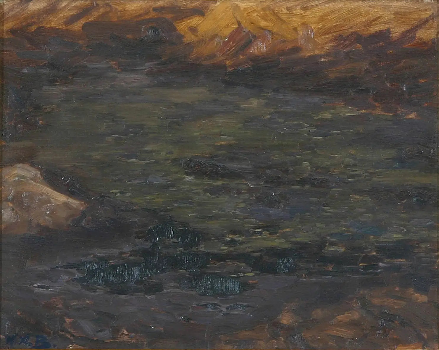 Paysage. - H. A. Brendekilde - Alpha Reproduction