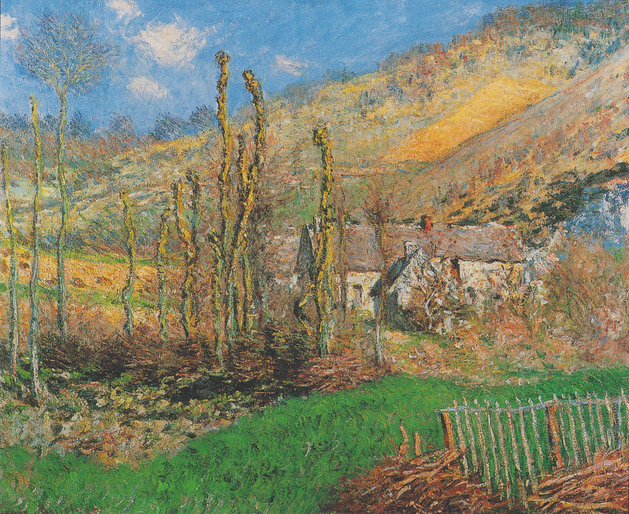 Paesaggio invernale a Val de Falaise W975 - Claude Monet
