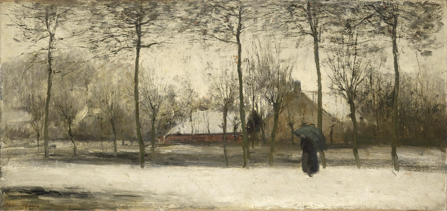 Paysage d'hiver - Willem Maris