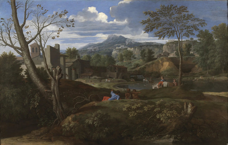 Paesaggio ideale - Nicolas Poussin