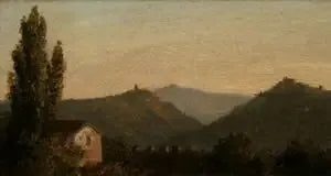 Paesaggio italiano (precedentemente I Catskills di Saugerties) - Thomas Cole