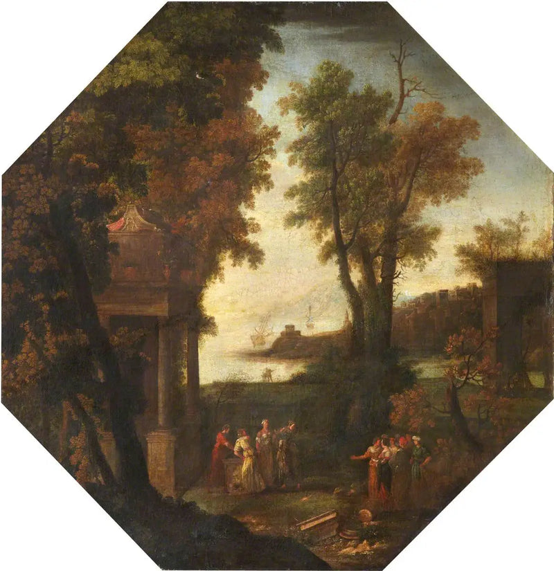 Paesaggio italiano - Claude Lorrain