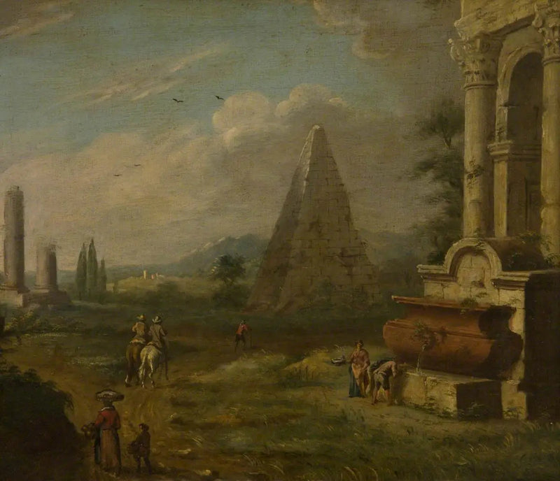 Paesaggio italiano - Giovanni Paolo Panini