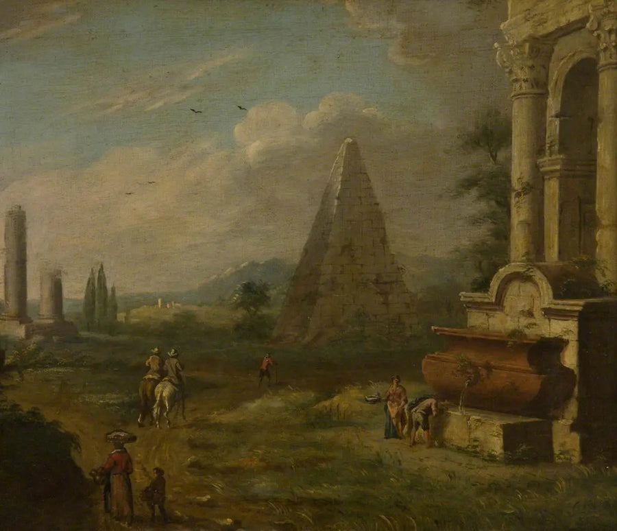Paesaggio italiano - Giovanni Paolo Panini