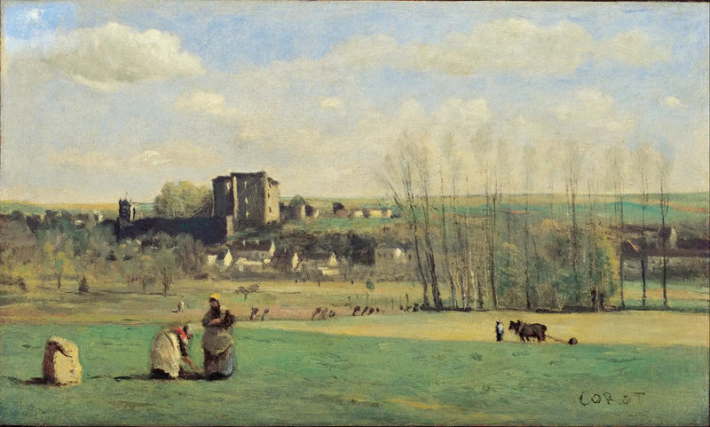 Paesaggio, La Ferté-Milon - Jean-Baptiste Camille Corot