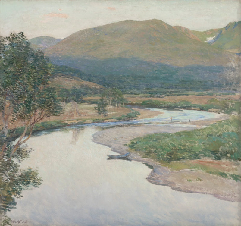 Paesaggio : Il fiume - Willard Metcalf