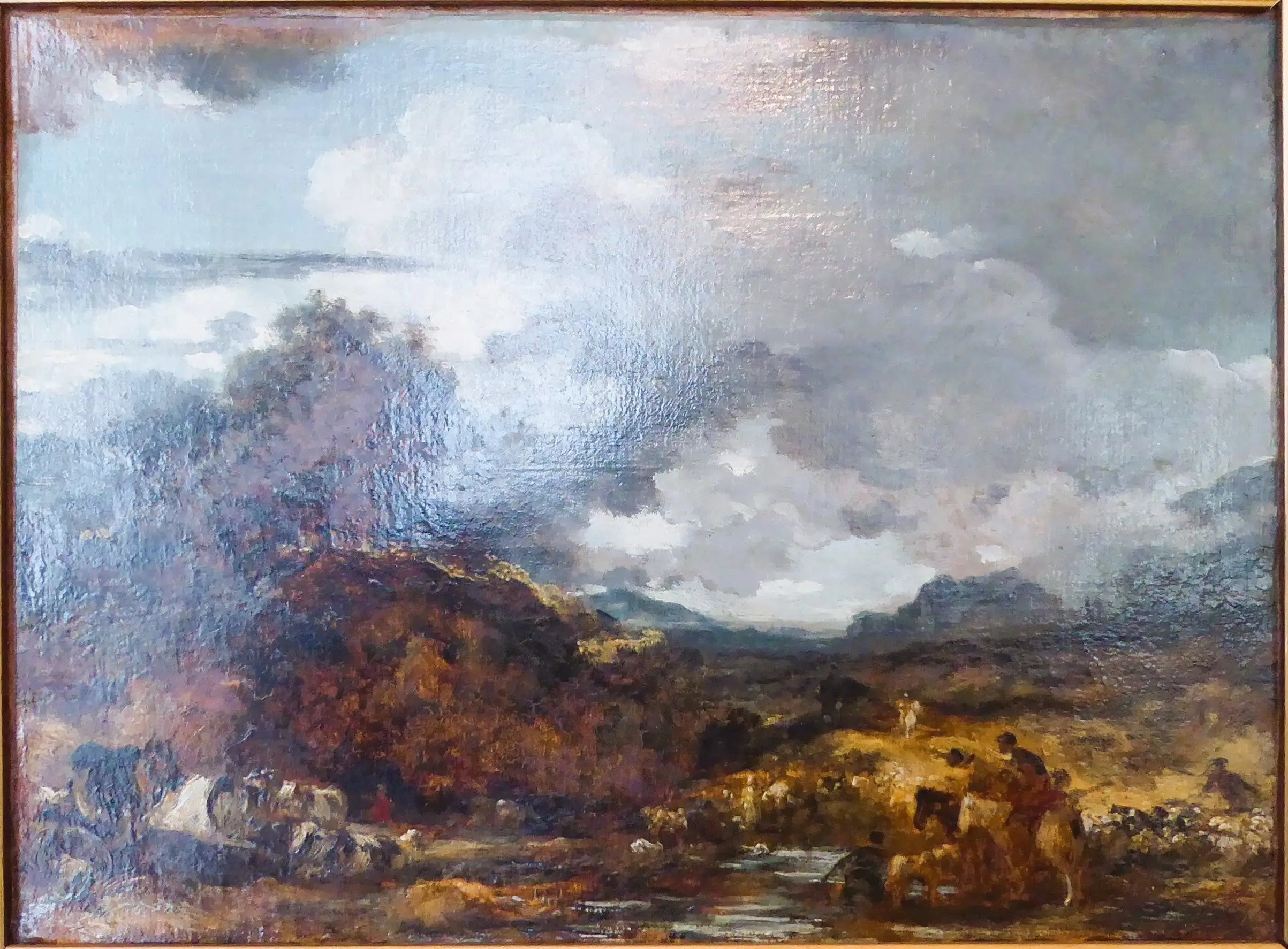 Paysage (le Gué) - Jean-Honoré Fragonard - Alpha Reproduction