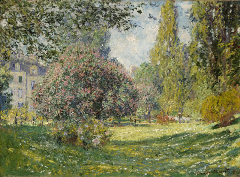 Paesaggio: il Parc Monceau - Claude Monet