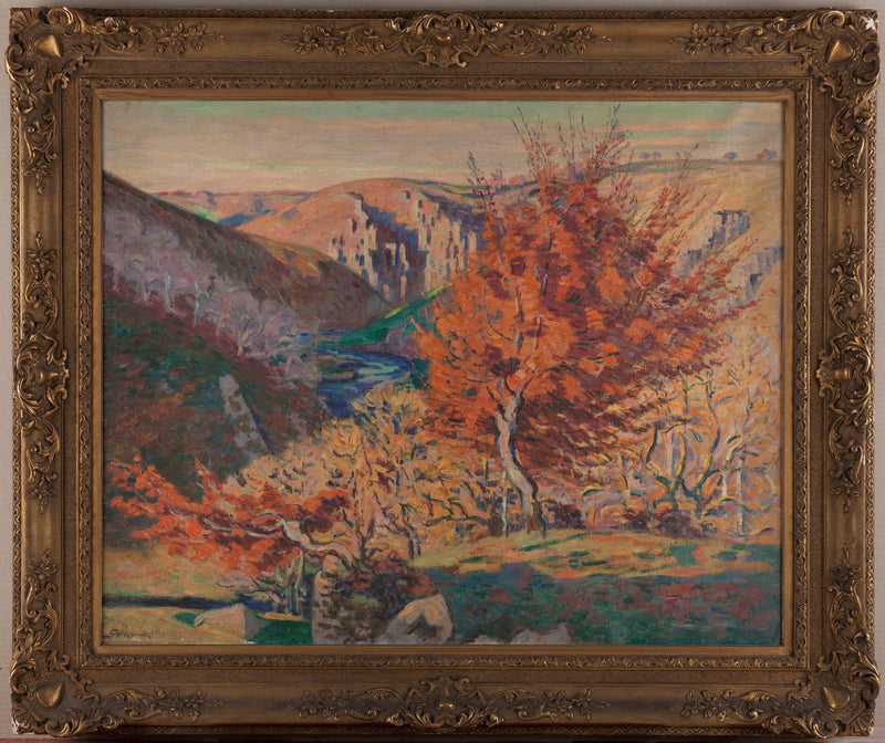 Paesaggio, la roccia della Filatrice - Armand Guillaumin
