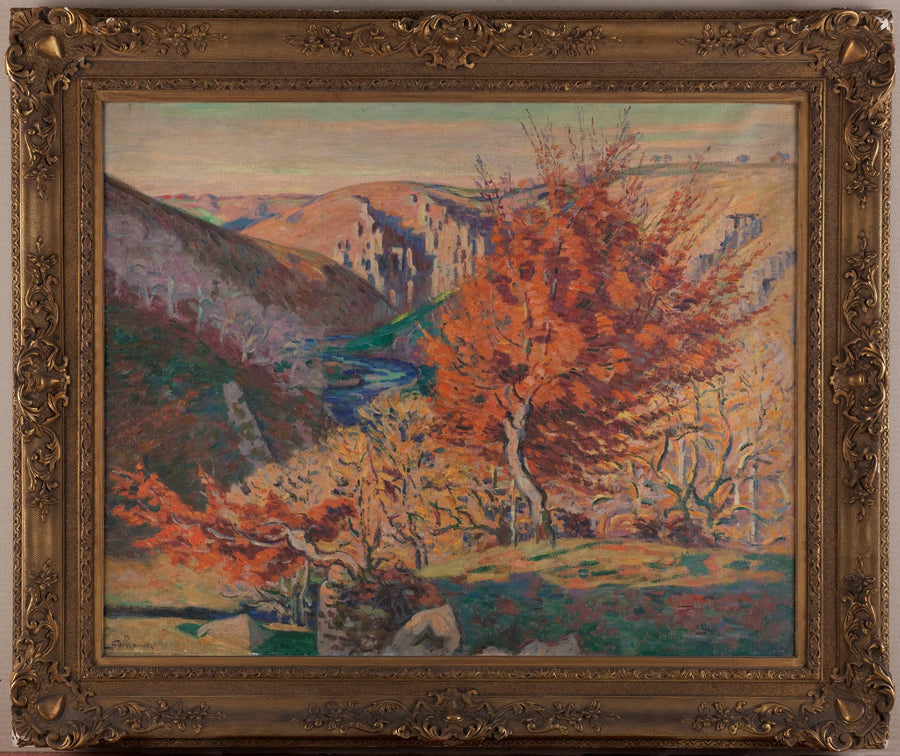 Paesaggio, la roccia della Filatrice - Armand Guillaumin