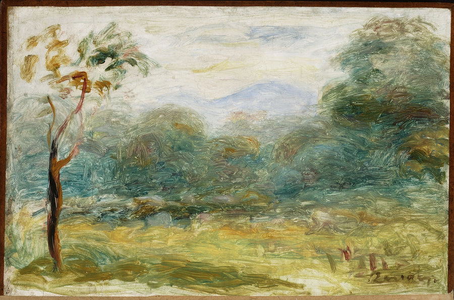 Paesaggio del Midi (Cagnes). - Pierre-Auguste Renoir