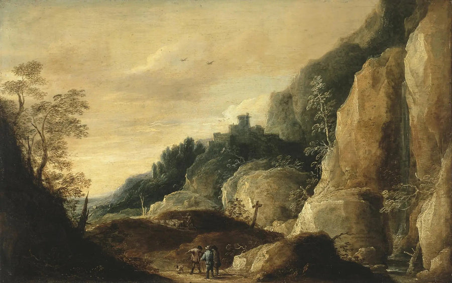 Paesaggio montano - David Teniers il Giovane