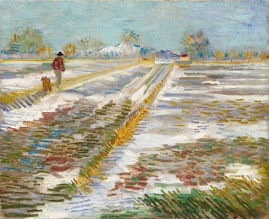 Paesaggio innevato - Vincent van Gogh