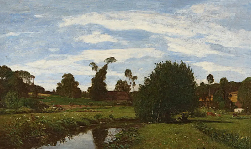 Paesaggio normanno - Eugène Boudin