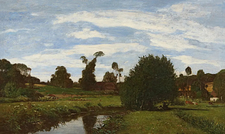 Paesaggio normanno - Eugène Boudin
