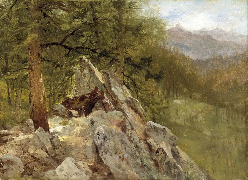Paesaggio occidentale - John Frederick Kensett