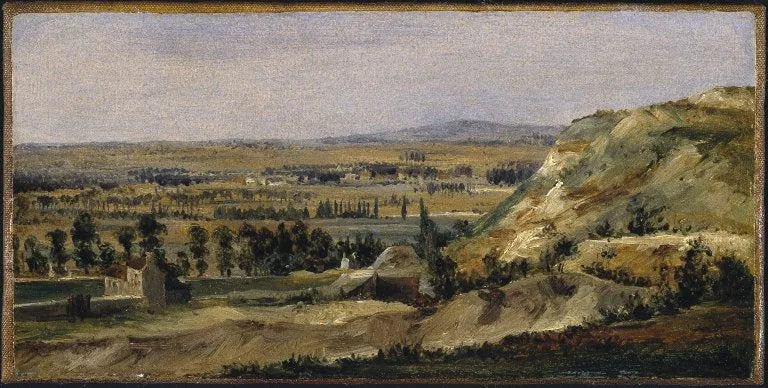 Paesaggio panoramico - Théodore Rousseau