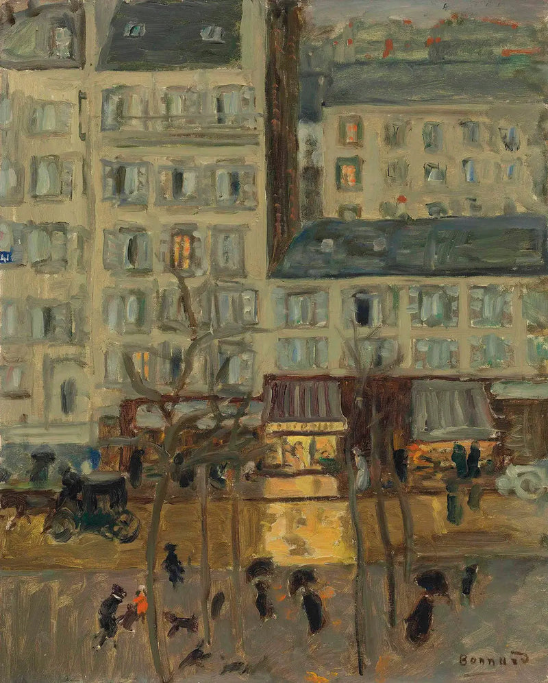 Paesaggio parigino - Pierre Bonnard