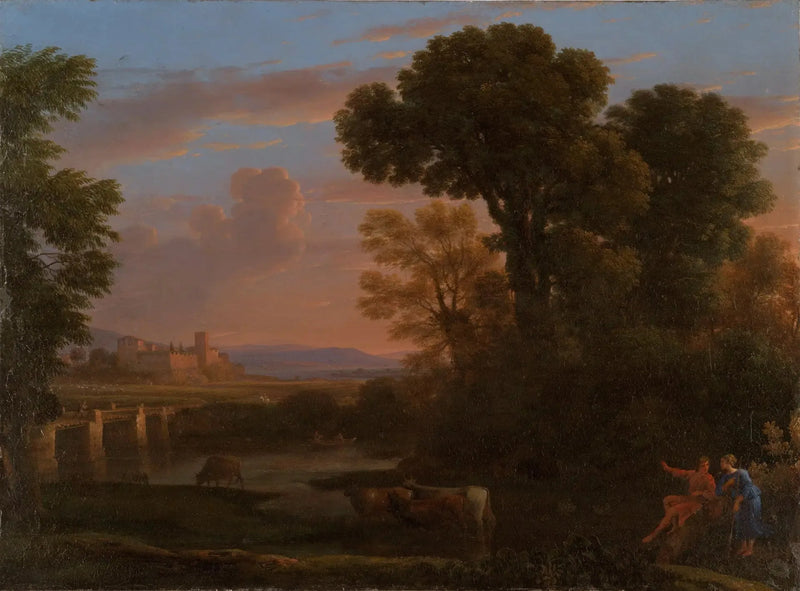 Paesaggio pastorale - Claude Lorrain